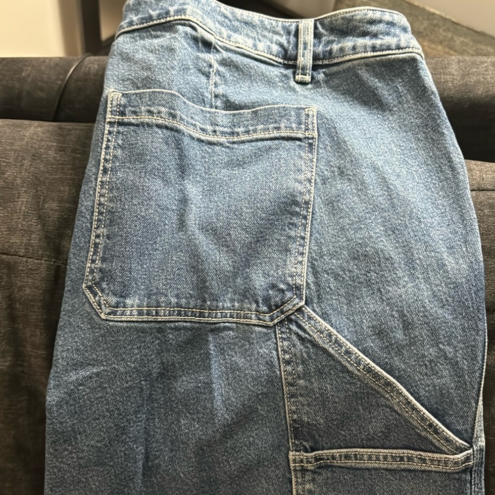 NWT Torrid wide leg carpenter jeans. Size 20S